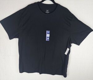 George 2XL Moisture Wicking T Shirt black NEW Mens Short Sleeve NWT